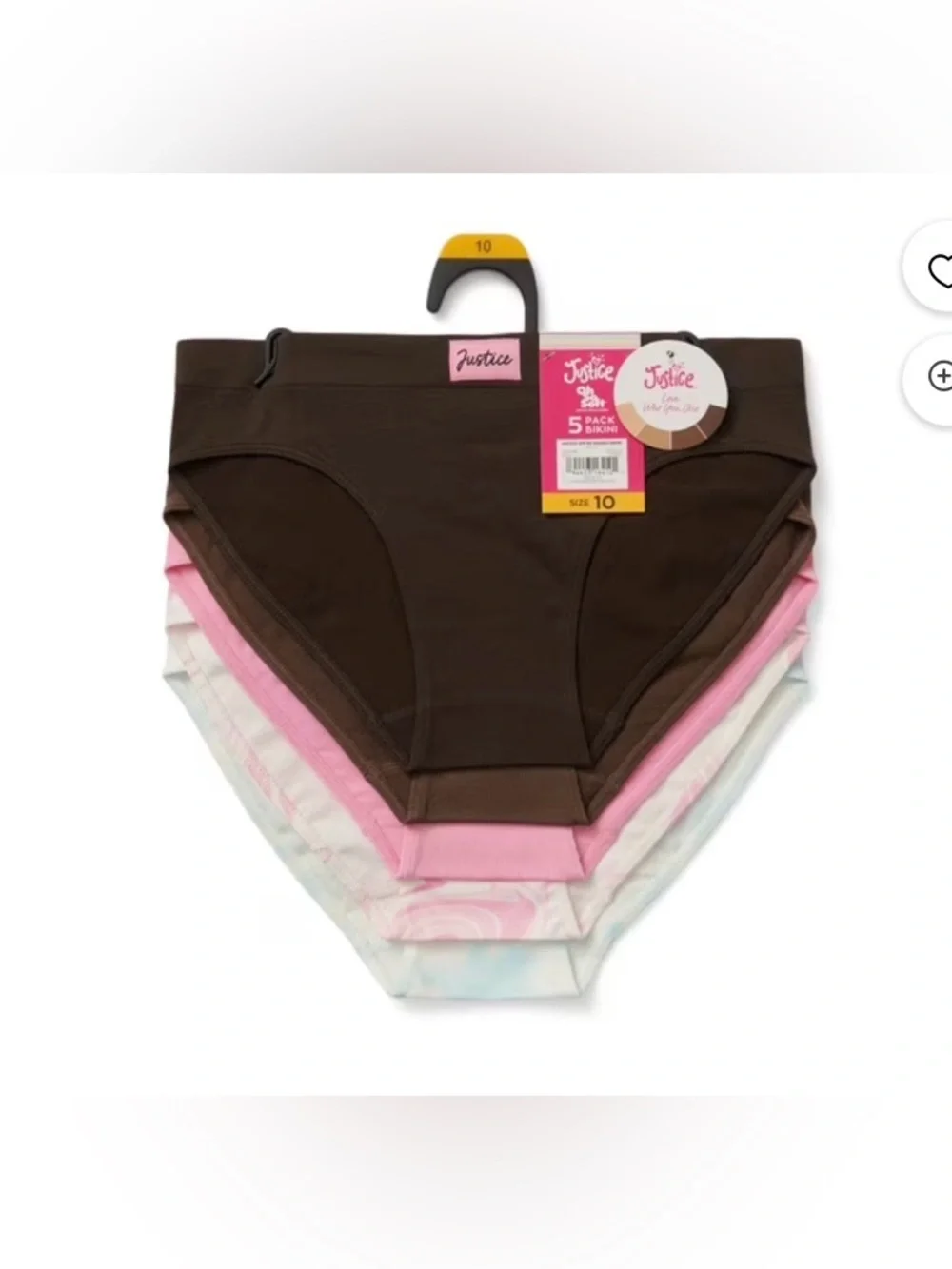 NWT *Bundle of 2* girls Justice Celestial Leotard & 5 pack panties sz L 12/14